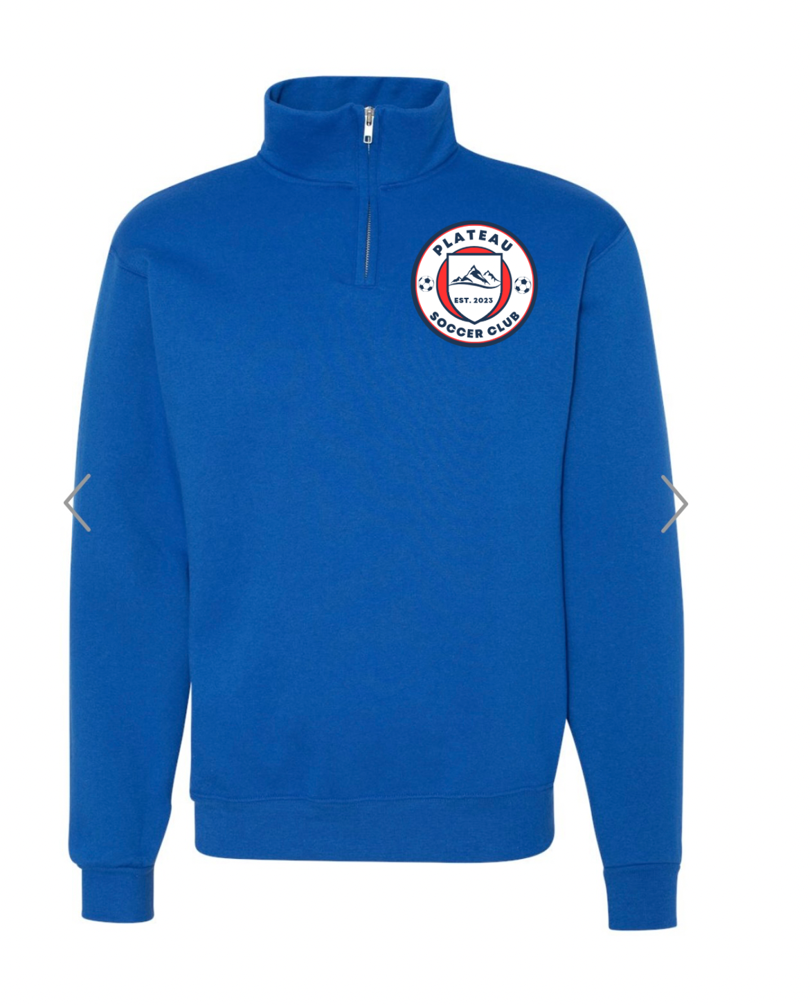 Plateau Soccer 1/4 Zip