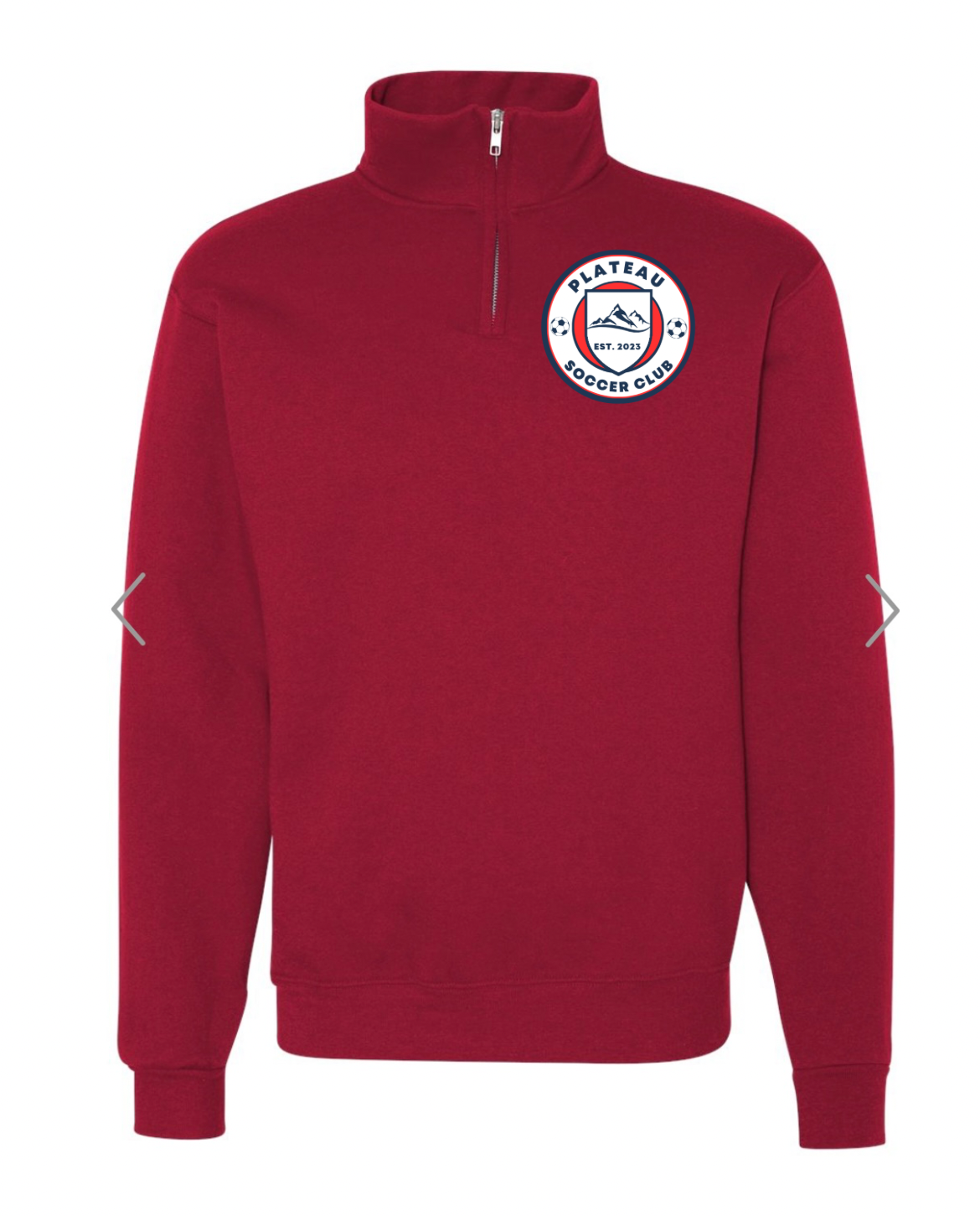 Plateau Soccer 1/4 Zip