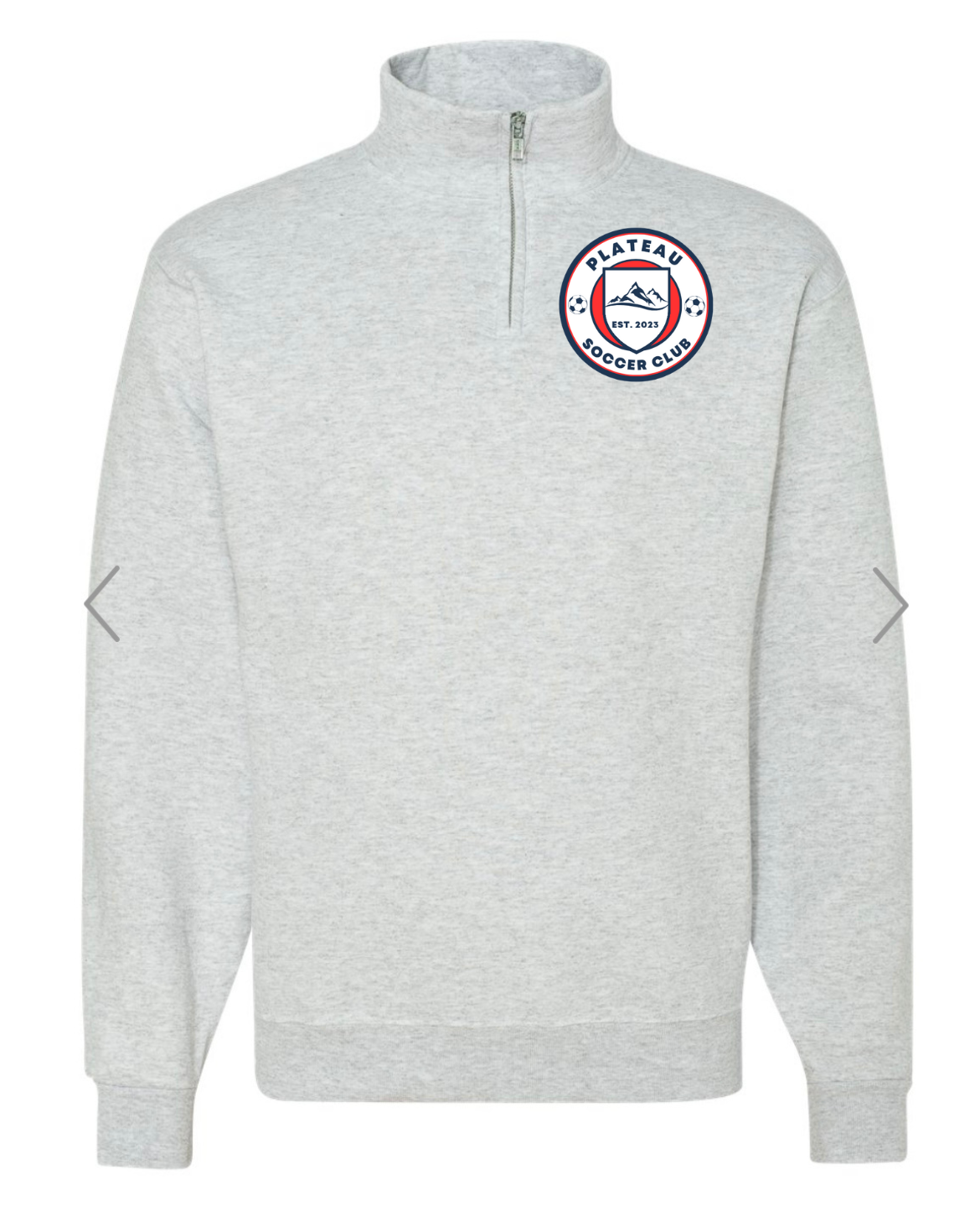 Plateau Soccer 1/4 Zip