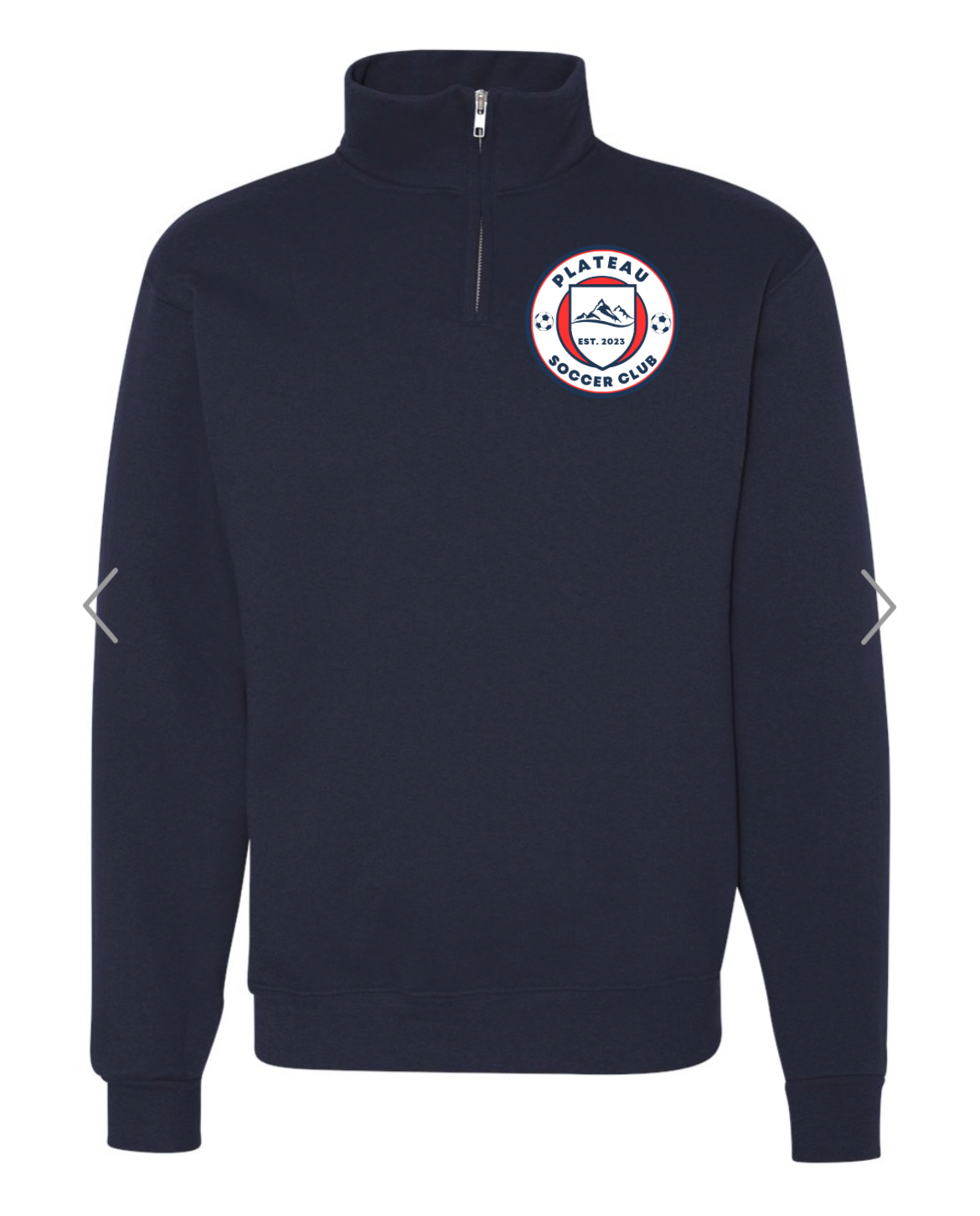 Plateau Soccer 1/4 Zip