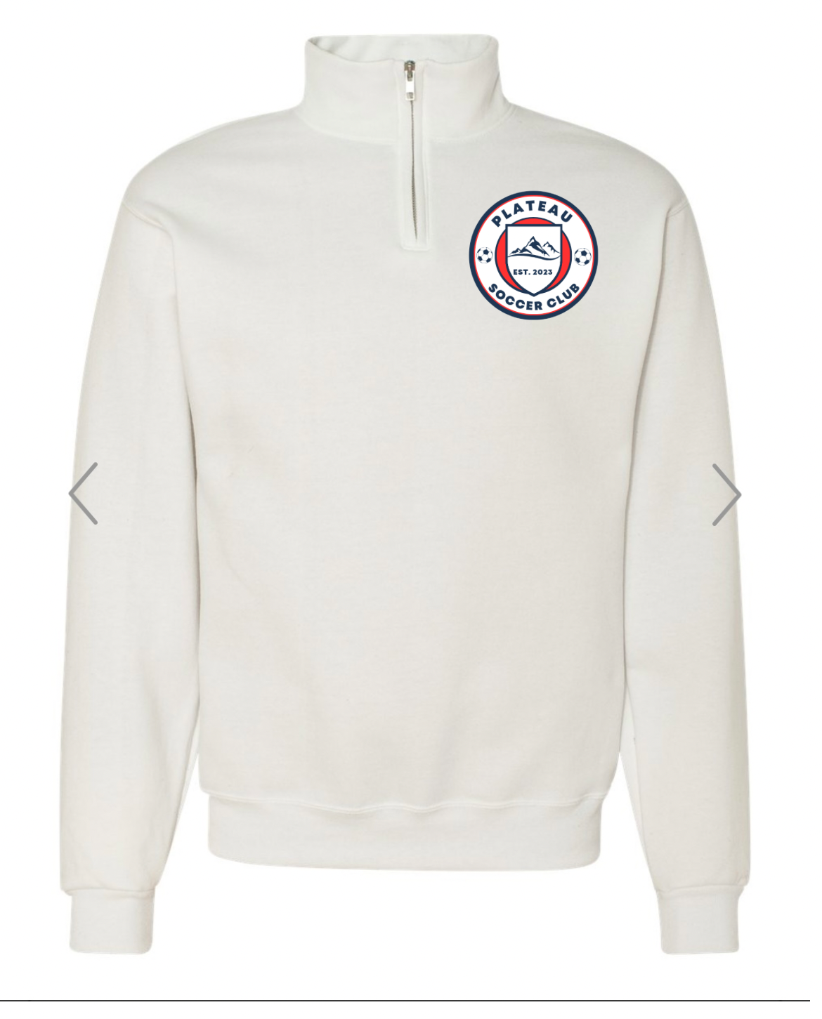 Plateau Soccer 1/4 Zip