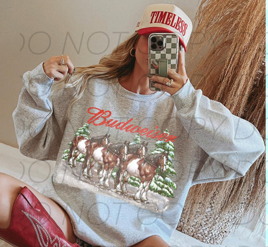 Vintage Christmas Horse