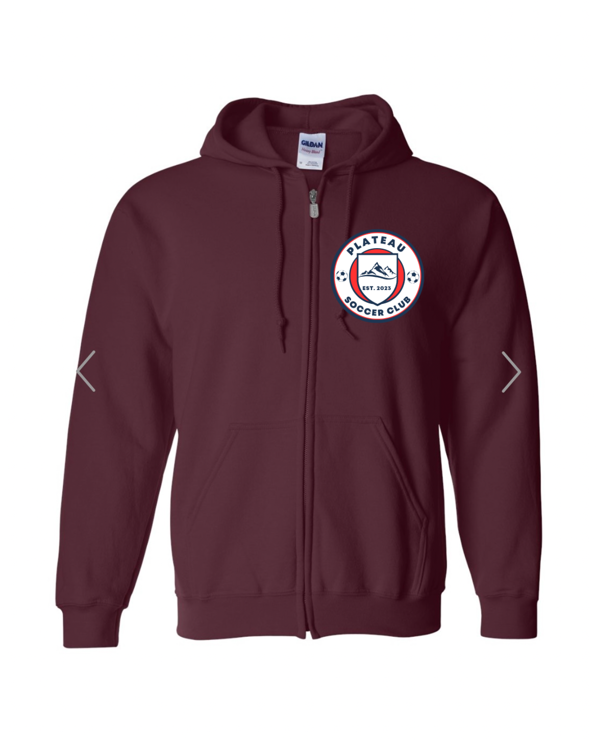 Plateau Soccer Full Zip