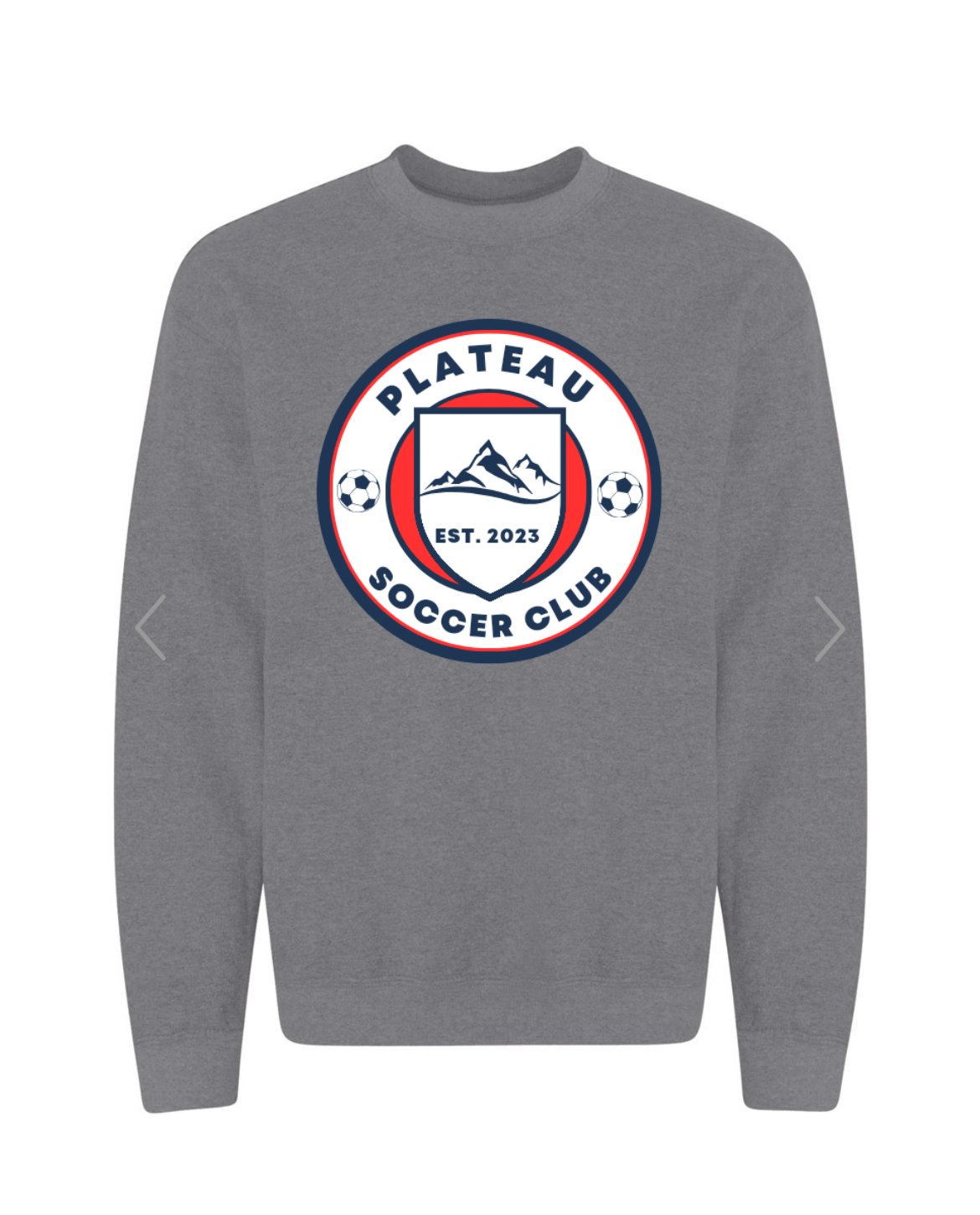 Plateau Soccer Sweatshirt