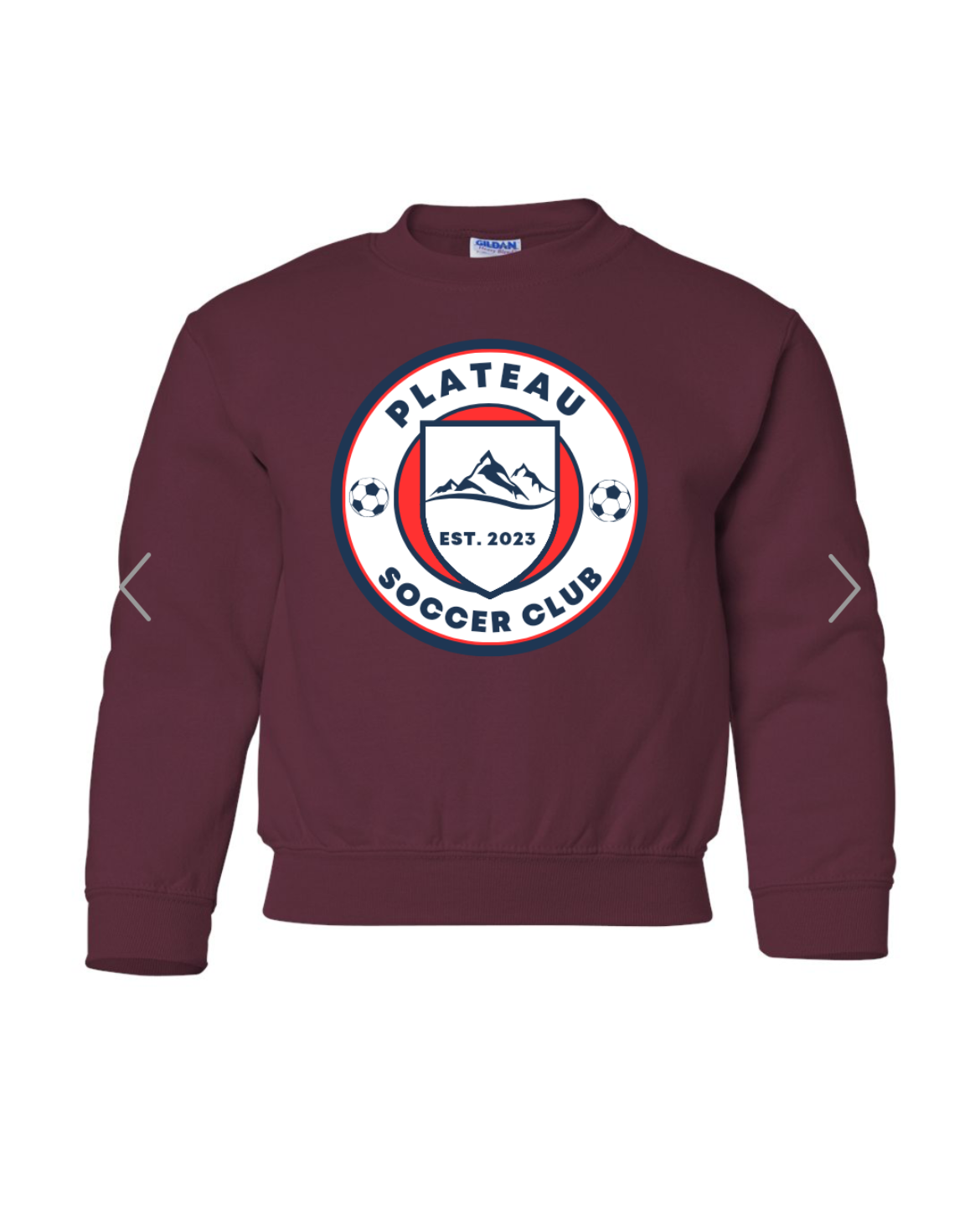 Plateau Soccer Youth Sweatshirt