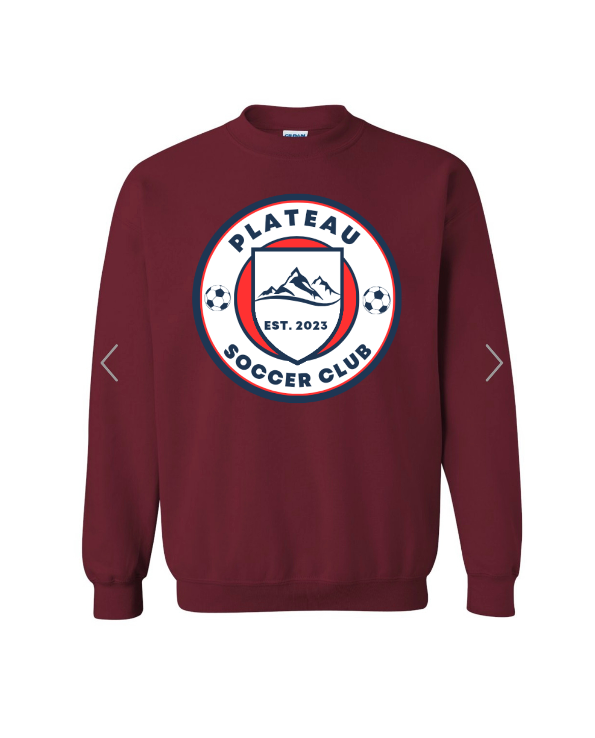 Plateau Soccer Sweatshirt